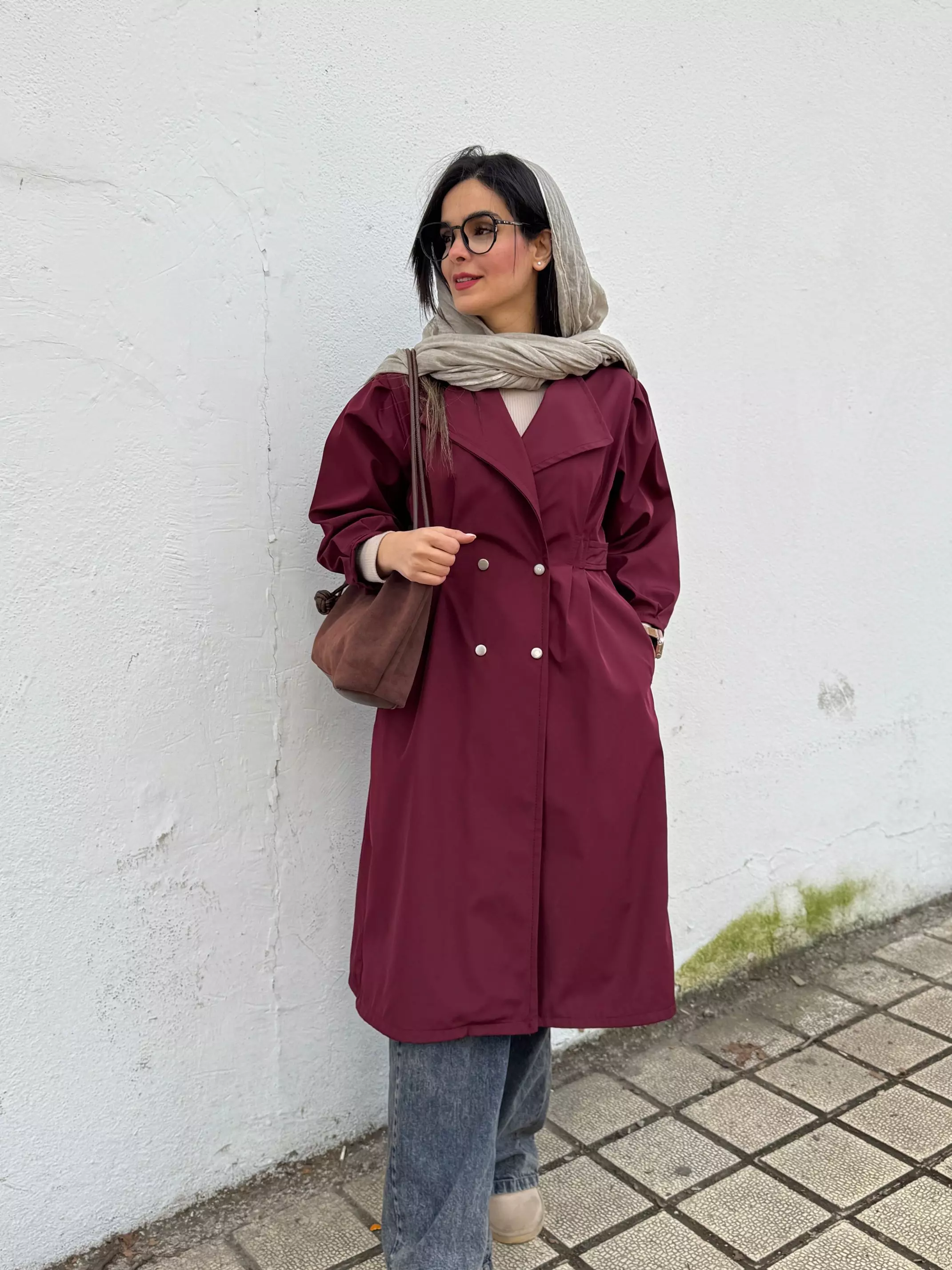 بارانی بلند سلین